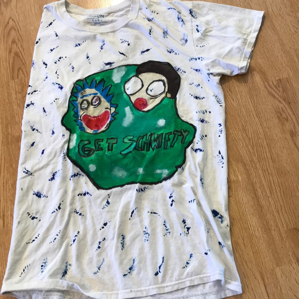 Rick and Morty get schwifty painted by me